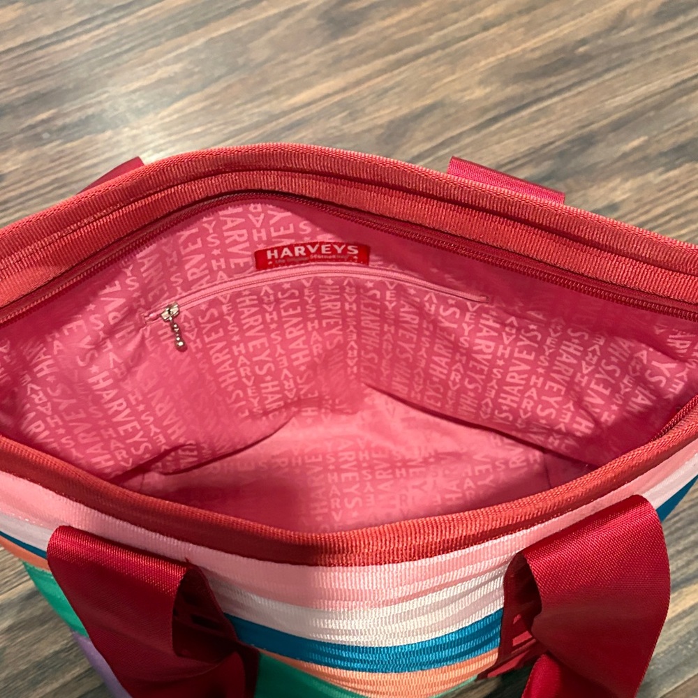 Harveys Colorful Striped Tote Bag - Picture 7 of 12